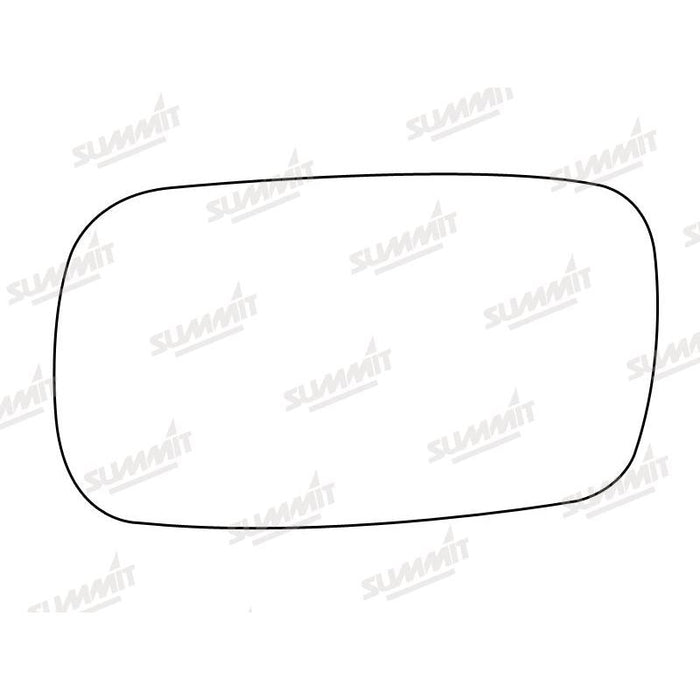 Summit Stick-On Standard Mirror Glass fits Saab 900 93 on LHS - Summit Shop