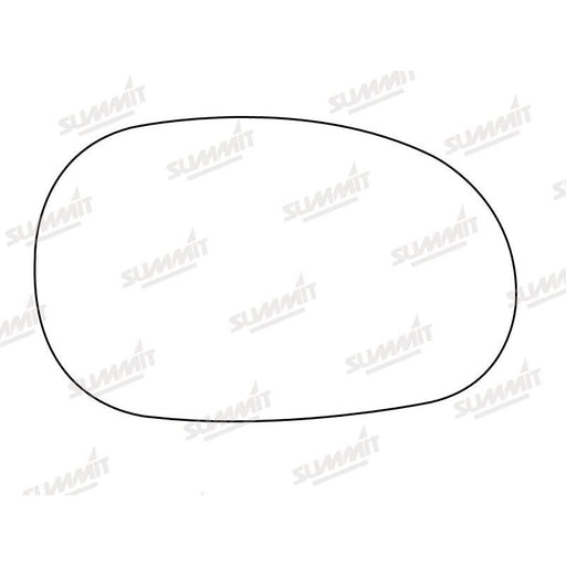 Summit Stick-On Standard Mirror Glass fits Renault Laguna RHS - Summit Shop