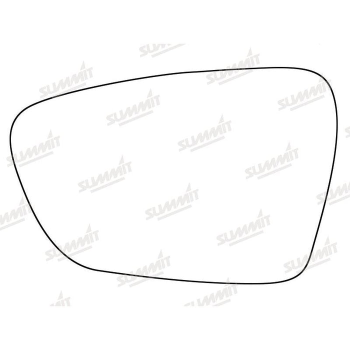Summit Stick-On Standard Mirror Glass fits Kia Ceed 12-16 on LHS - Summit Shop