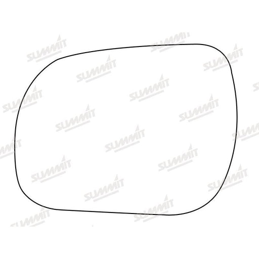 Summit Stick-On Standard Mirror Glass fits Toyota Rav 4 06 on LHS - Summit Shop