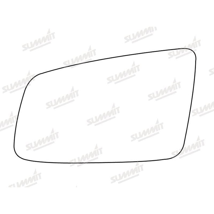 Summit Heated Base Plate With Blind Spot Mirror Glass fits BMW 5 Series / 6 Series 03 on LHS - Summit Shop