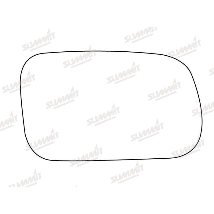 Summit Stick-On Standard Mirror Glass fits Kia Mentor I II RHS - Summit Shop