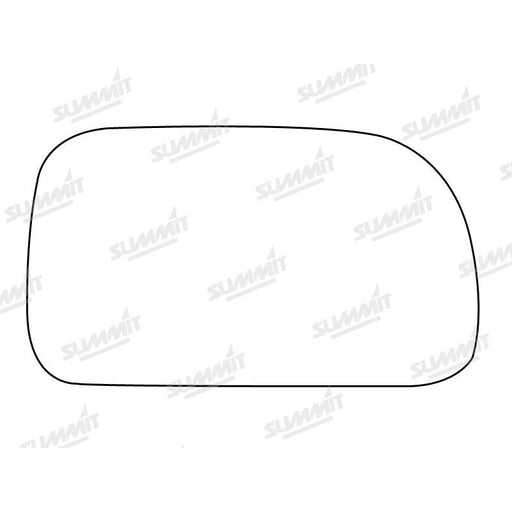 Summit Stick-On Standard Mirror Glass fits Mitsubishi Space Wagon RHS - Summit Shop