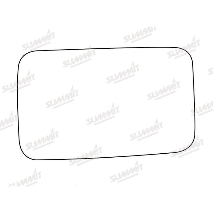 Summit Stick-On Standard Mirror Glass fits Fiat Regata LHS RHS - Summit Shop