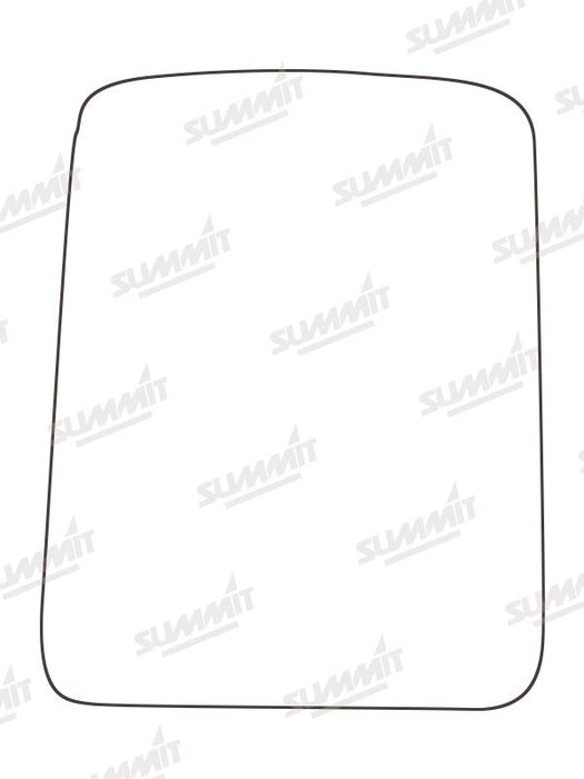 Summit Stick-On Commercial Mirror Glass fits Vauxhall Movano Renault Trafic RHS LHS - Summit Shop