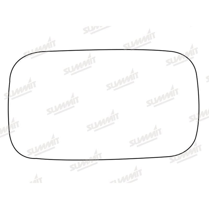 Summit Stick-On Standard Mirror Glass fits Volvo V50 04 to 12 RHS - Summit Shop