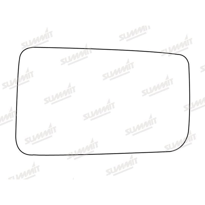 Summit Stick-On Anti Dazzle Mirror Glass fits Peugeot 309, 405, 505 RHS - Summit Shop