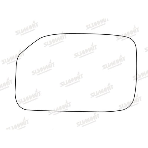 Summit Stick-On Standard Mirror Glass fits Peugeot 106 RHS - Summit Shop