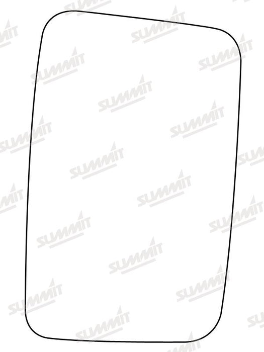 Summit Stick-On Commercial Mirror Glass fits Peugeot Boxer 94 to 02 LHS RHS - Summit Shop
