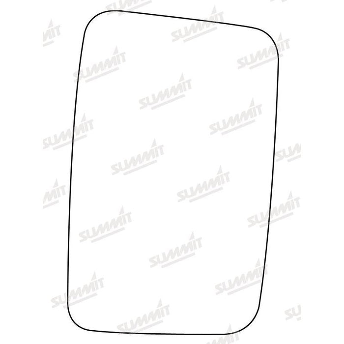 Summit Stick-On Commercial Mirror Glass fits Peugeot Boxer 94 to 02 LHS RHS - Summit Shop
