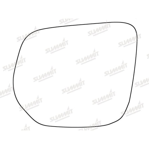 Summit Stick-On Standard Mirror Glass fits Isuzu D-Max 12 on LHS - Summit Shop