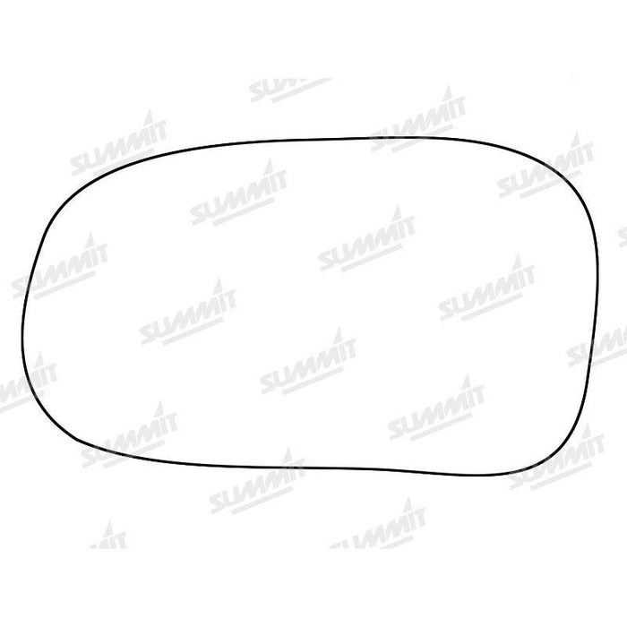 Summit Stick-On Standard Mirror Glass fits Rover 400 LHS - Summit Shop