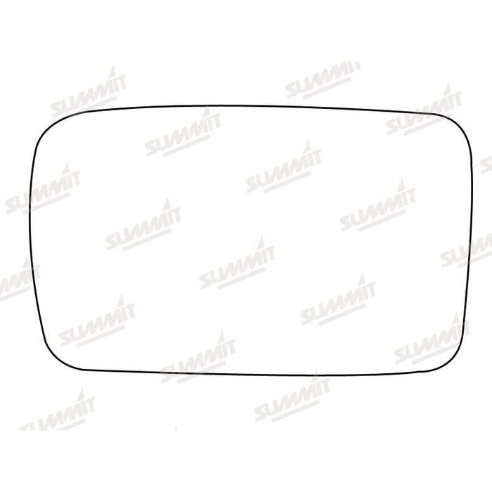 Summit Stick-On Standard Mirror Glass fits Seat Ibiza LHS - Summit Shop
