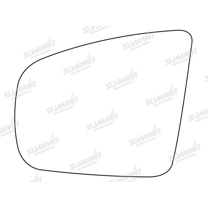 Summit Heated Base Plate With Blind Spot Mirror Glass fits BMW X5 LHS - Summit Shop