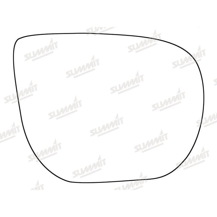 Summit Heated Base Plate With Standard Mirror Glass fits Hyundai Santa Fe 12 on RHS - Summit Shop