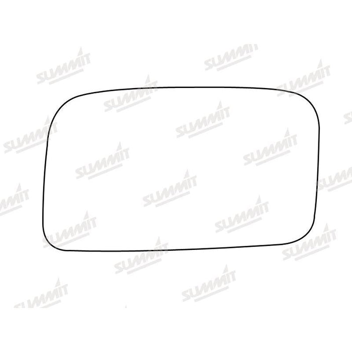 Summit Stick-On Standard Mirror Glass fits VW Jetta Mk3 LHS - Summit Shop