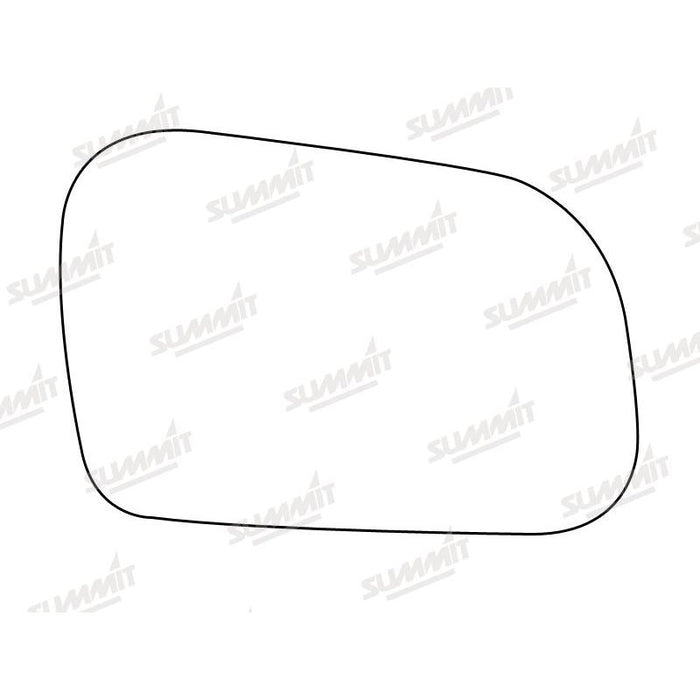 Summit Stick-On Anti Dazzle Mirror Glass fits Rover 200 400 RHS - Summit Shop