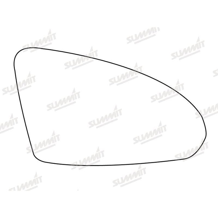 Summit Stick-On Aspheric Mirror Glass fits Nissan Primera 02 on RHS - Summit Shop