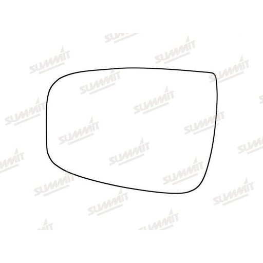 Summit Stick-On Standard Mirror Glass fits Hyundai IX20 10-20 LHS - Summit Shop