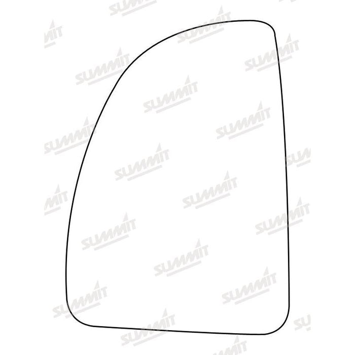 Summit Stick-On Standard Mirror Glass fits Citroen Jumper Ducato LHS - Summit Shop