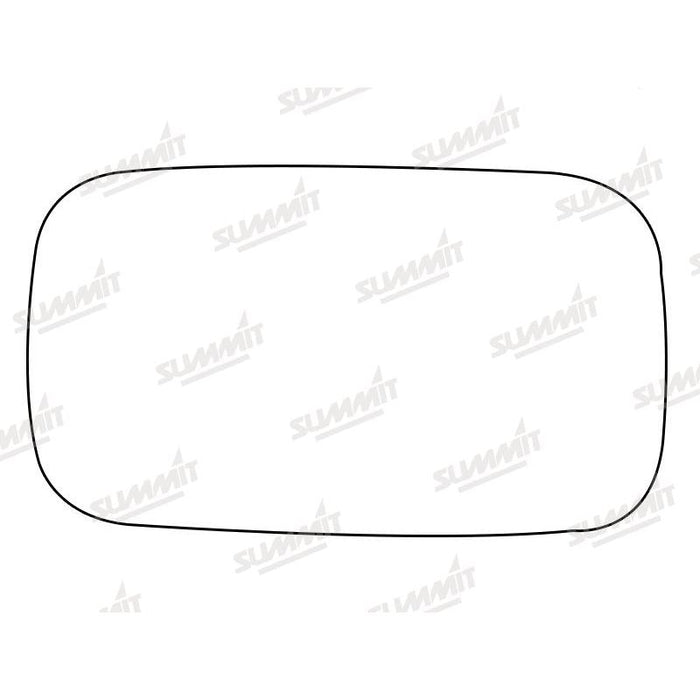 Summit Stick-On Aspheric Mirror Glass fits Volvo V50 04 to 12 LHS - Summit Shop