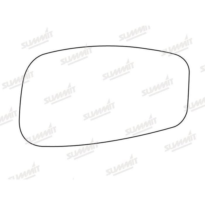 Summit Heated Base Plate With Standard Mirror Glass fits Fiat RHS - Summit Shop