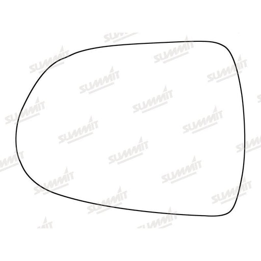 Summit Stick-On Standard Mirror Glass fits Hyundai i40 12 on LHS - Summit Shop
