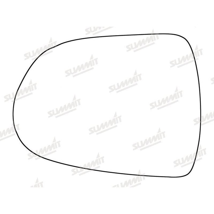 Summit Stick-On Standard Mirror Glass fits Hyundai i40 12 on LHS - Summit Shop