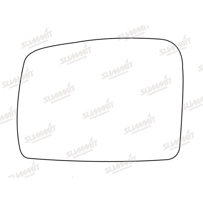Summit Stick-On Standard Mirror Glass fits Land Rover Range Rover 08 on LHS - Summit Shop
