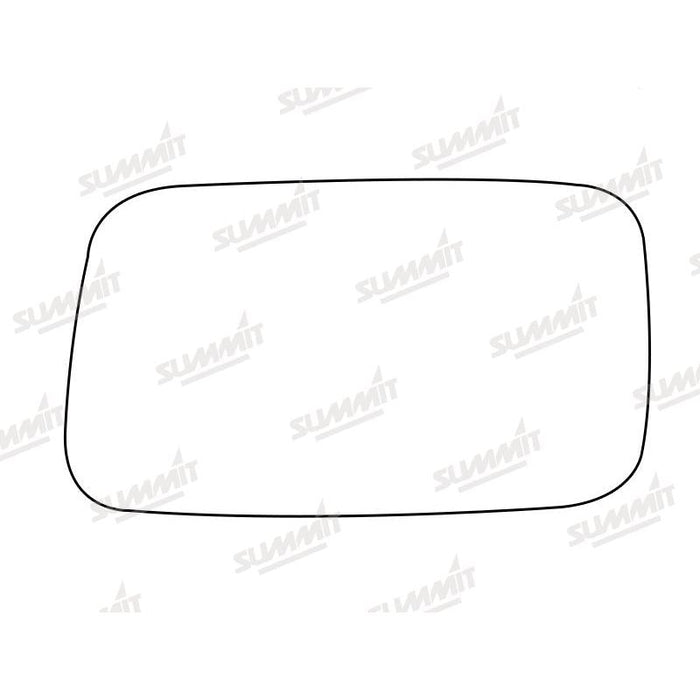 Summit Stick-On Standard Mirror Glass fits Fiat Cinquecento LHS - Summit Shop