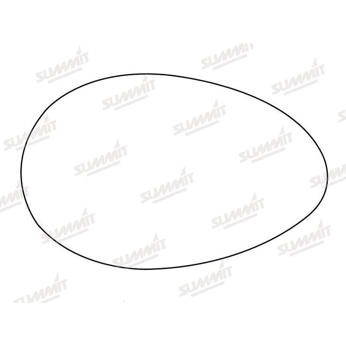Summit Heated Base Plate With Anti-Dazzle Mirror Glass fits Alfa 156 96 to 07 RHS - Summit Shop