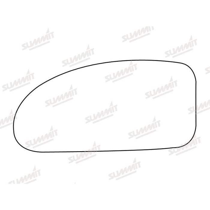Summit Heated Base Plate With Standard Mirror Glass fits Ford Focus 98 to 04 LHS - Summit Shop