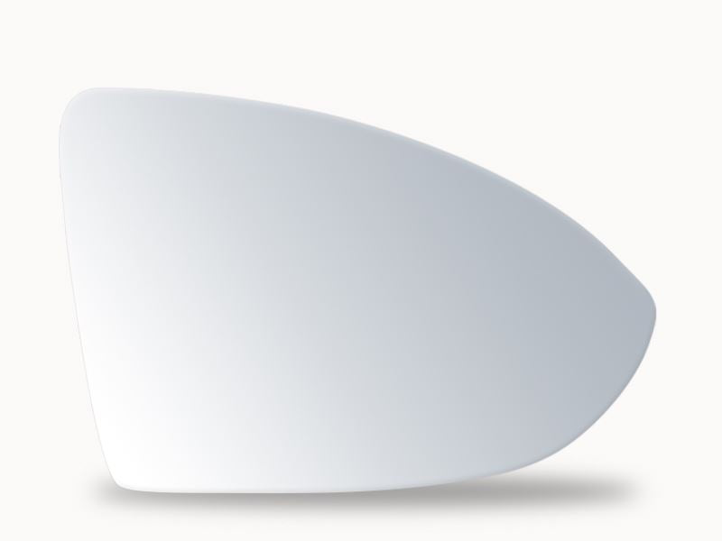 Summit Stick-On Standard Mirror Glass fits VW Golf Mk 7 13 on RHS - Summit Shop