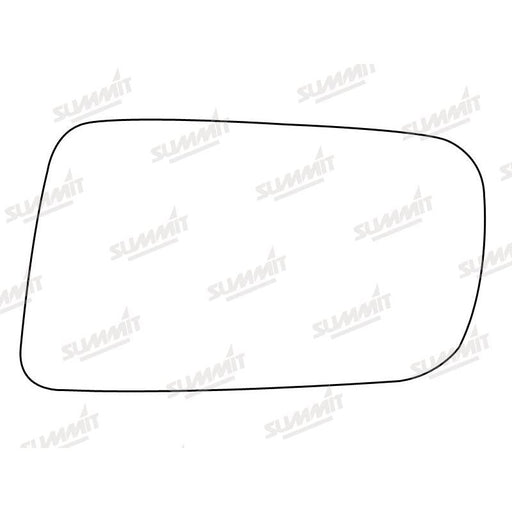 Summit Stick-On Standard Mirror Glass fits Toyota Camry 90 to 96 LHS - Summit Shop