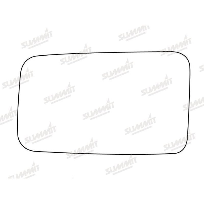 Summit Stick-On Standard Mirror Glass fits Renault 11 LHS - Summit Shop