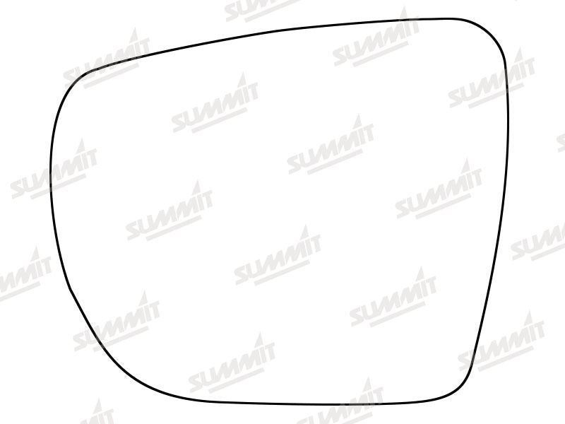 Summit Heated Base Plate With Standard Mirror Glass fits Hyundai Tucson 15 on LHS - Summit Shop