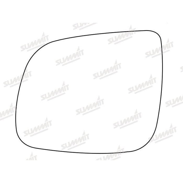 Summit Stick-On Standard Mirror Glass fits VW Touran, Audi Q5 & Q7 LHS - Summit Shop