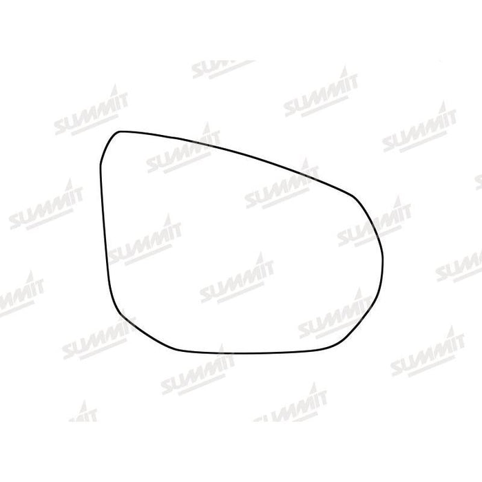 Summit Stick-On Aspheric Mirror Glass fits Audi Q2 16 on RHS - Summit Shop
