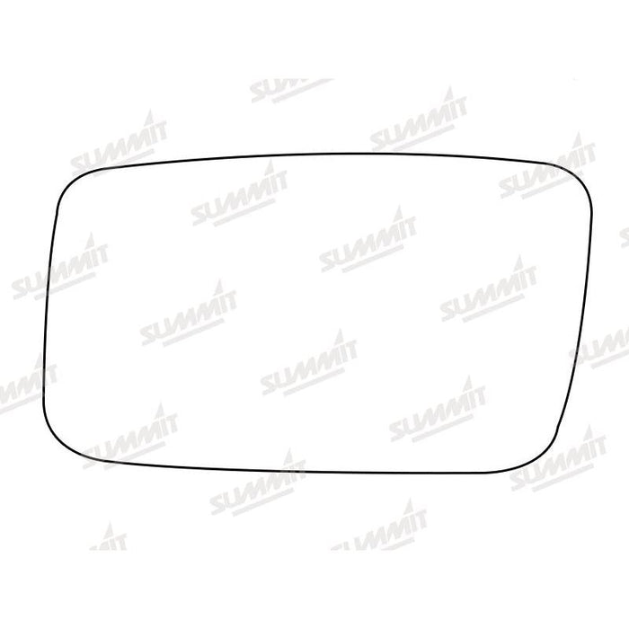 Summit Stick-On Anti Dazzle Mirror Glass fits Ford Sierra LHS - Summit Shop