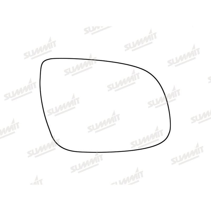 Summit Stick-On Standard Mirror Glass fits Kia Ceed 16 on RHS - Summit Shop