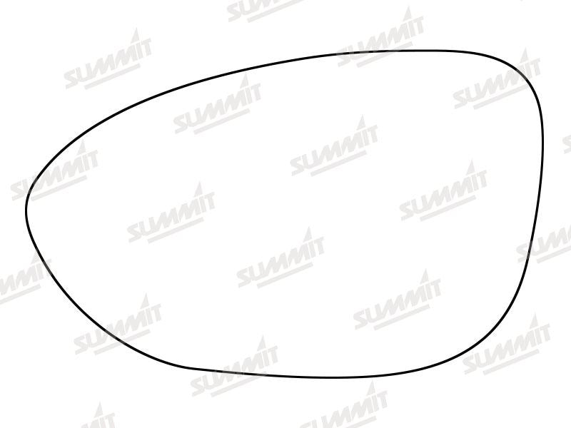 Summit Stick-On Standard Mirror Glass fits BMW Z4 LHS - Summit Shop
