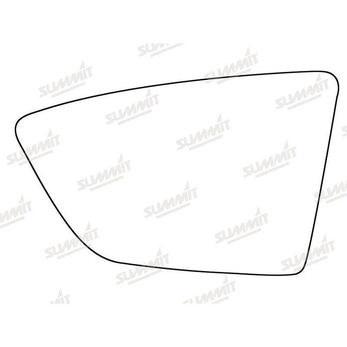 Summit Heated Base Plate With Standard Mirror Glass fits Seat Leon 12 on LHS - Summit Shop
