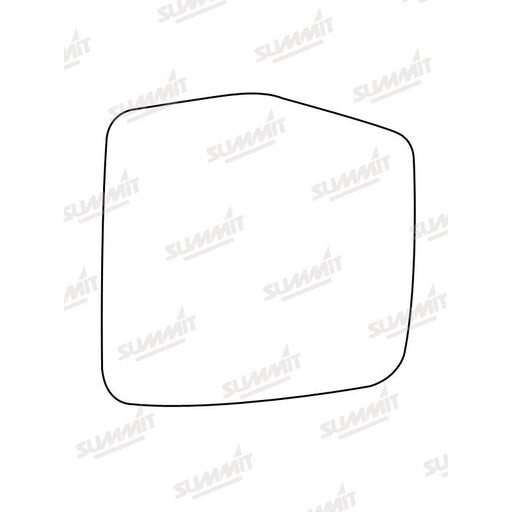 Summit Non-Heated Base Plate With Standard Mirror Glass fits Citroen Jumpy RHS - Summit Shop