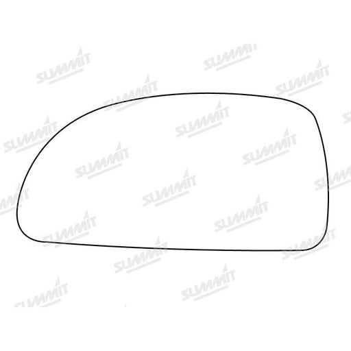 Summit Stick-On Standard Mirror Glass fits Toyota MR2 LHS - Summit Shop
