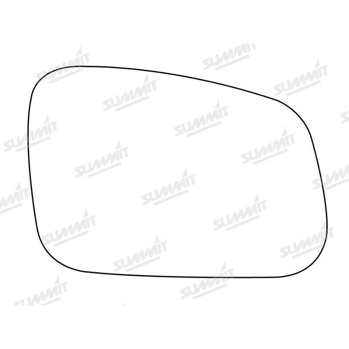 Summit Stick-On Standard Mirror Glass fits Rover Discovery 95 on RHS - Summit Shop