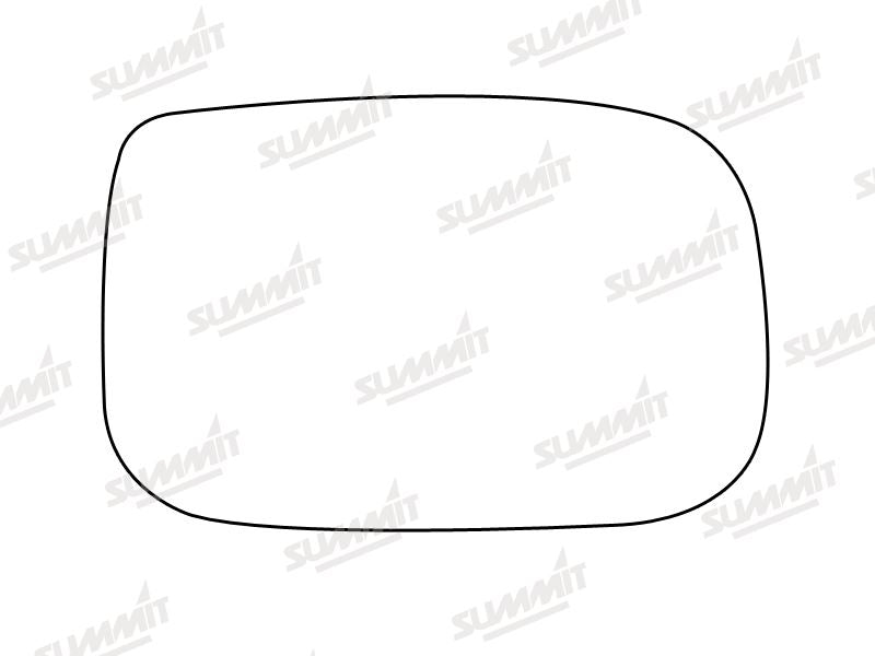 Summit Stick-On Standard Mirror Glass fits Honda Accord 03 on RHS - Summit Shop