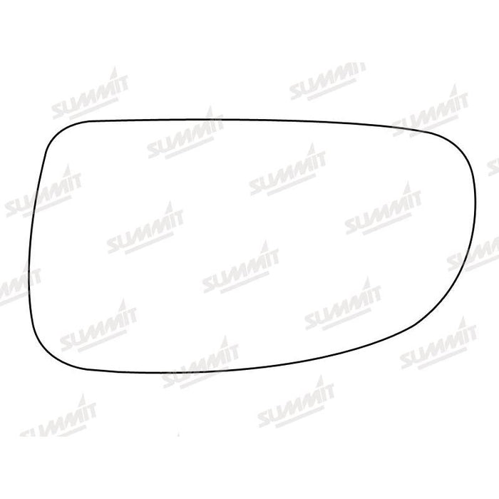 Summit Stick-On Standard Mirror Glass fits Daewoo Leganza LHS - Summit Shop