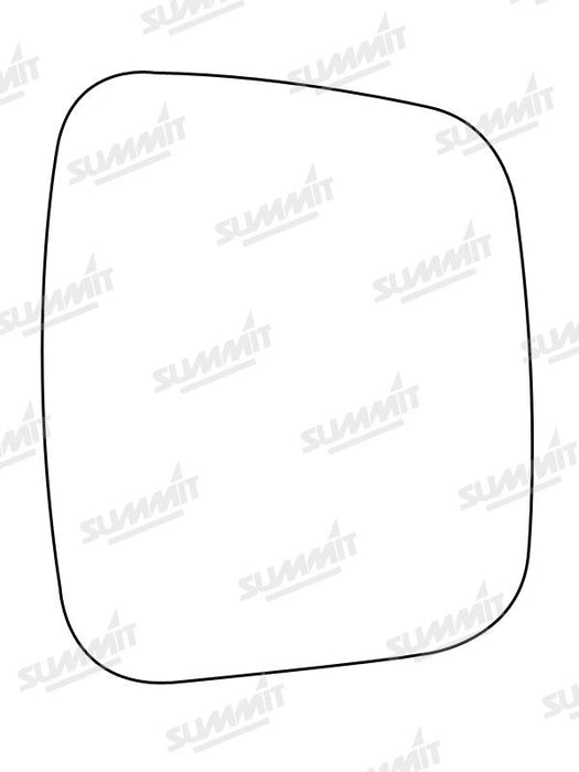 Summit Heated Base Plate With Commercial Mirror Glass fits Peugeot Bipper 07 on RHS - Summit Shop