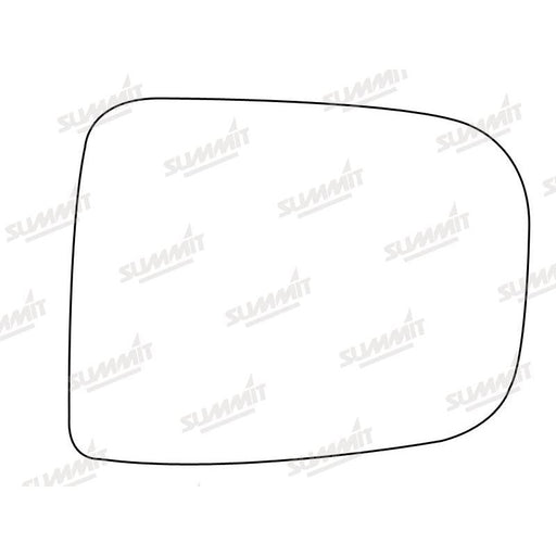 Summit Stick-On Standard Mirror Glass fits Toyota Previa 94 to 03 RHS - Summit Shop