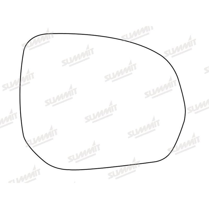 Summit Stick-On Aspheric Mirror Glass fits Citroen C3, C4 Picasso, Crosser Peug 3008, 5008 508 RHS - Summit Shop